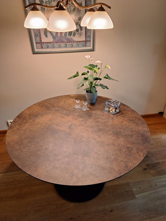 Image 1 of Dining Table Steely Hpl Plastica Top