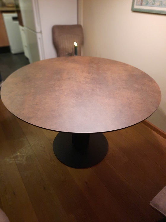 Image 1 of Dining Table Steely Hpl Plastica Top