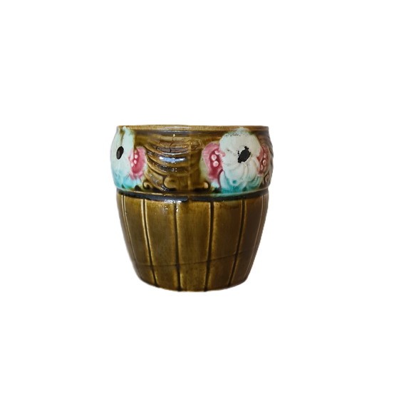 Image 1 of French Art Nouveau flower pot Orchies, 1920s