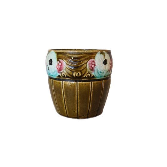 Image 1 of French Art Nouveau flower pot Orchies, 1920s