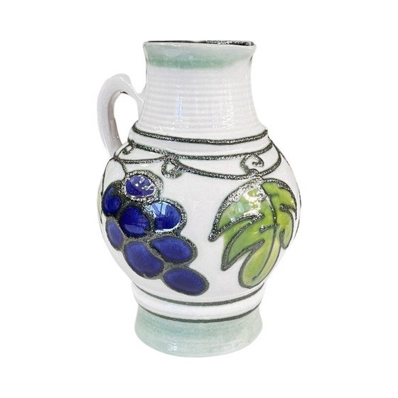 Image 1 of Brocca in ceramica vintage con manico per Strehla Keramik, Germania 1970