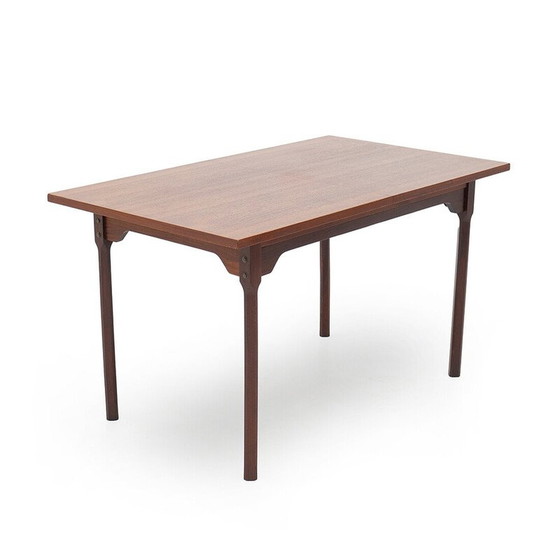 Image 1 of Tavolo rettangolare allungabile in teak vintage, Italia 1950