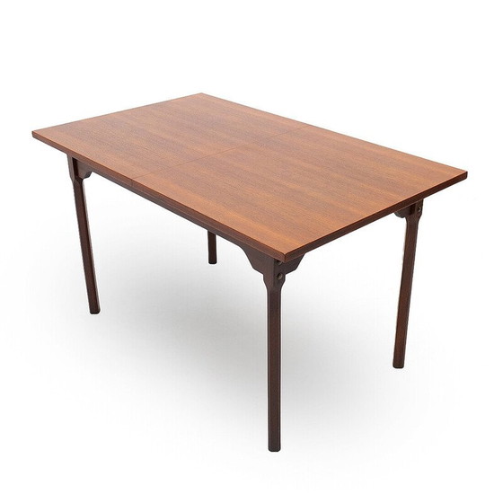 Image 1 of Tavolo rettangolare allungabile in teak vintage, Italia 1950