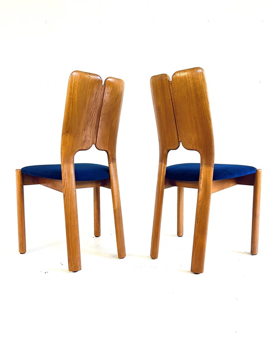 Image 1 of 2X Restored Danish Dining Chair