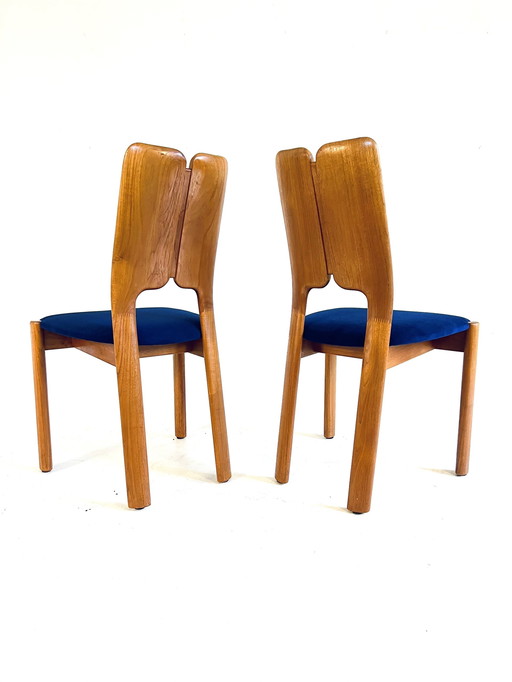 2X Restored Danish Dining Chair