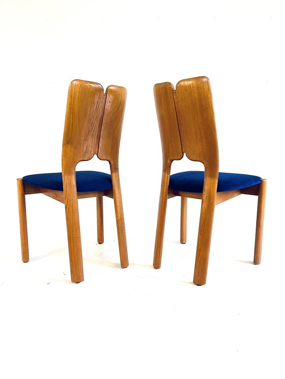 Image 1 of 2X Restored Danish Dining Chair