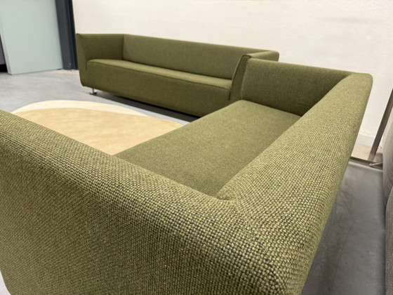 Image 1 of Gelderland 4800 Seating Corner 3-2.5-2 Seater Sofa Andes Fabric Green