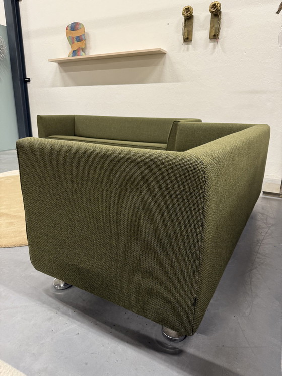 Image 1 of Gelderland 4800 Seating Corner 3-2.5-2 Seater Sofa Andes Fabric Green