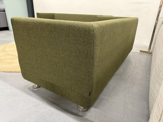 Image 1 of Gelderland 4800 Seating Corner 3-2.5-2 Seater Sofa Andes Fabric Green