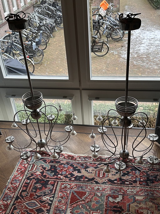 2x Gunther Lambert chandeliers