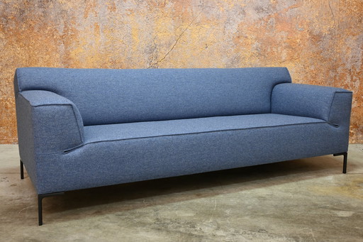 Newly Upholstered Design On Stock Blow Three-seater Sofa