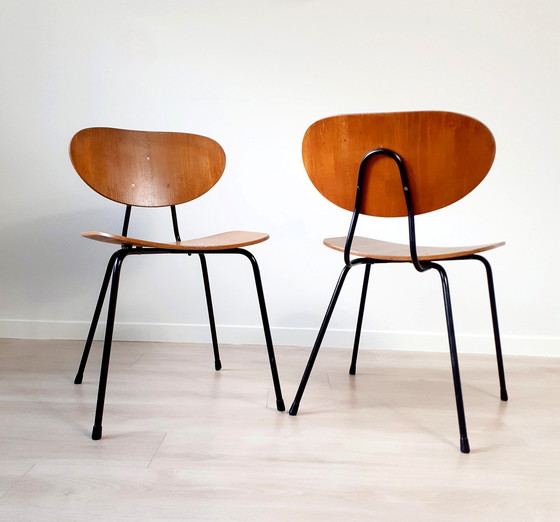 Image 1 of 4x chaises de Kurt Nordstrom pour Knoll International