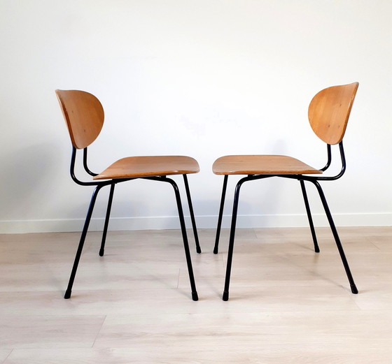 Image 1 of 4x chaises de Kurt Nordstrom pour Knoll International