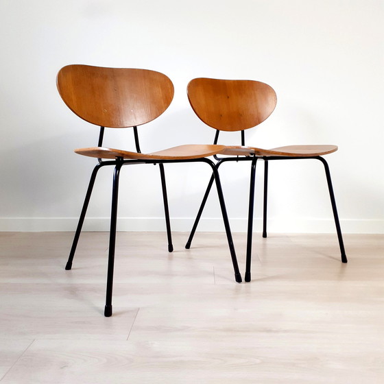 Image 1 of 4x chaises de Kurt Nordstrom pour Knoll International