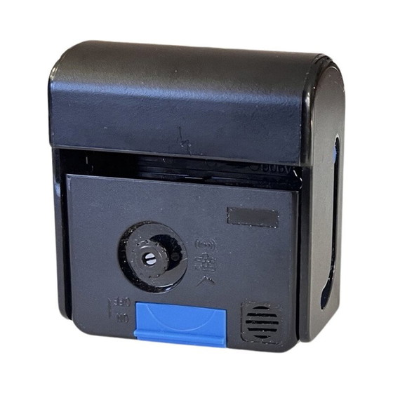 Image 1 of Vintage Pop Art plastic travel alarm clock, Japan 1990