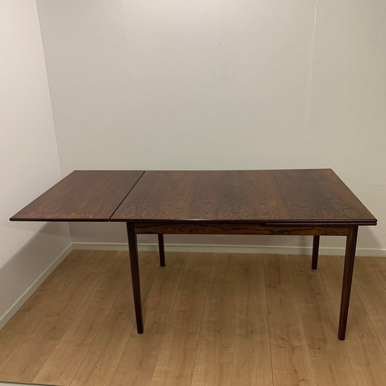 Image 1 of Extendable Rosewood Dining Table, Denmark, 1960S