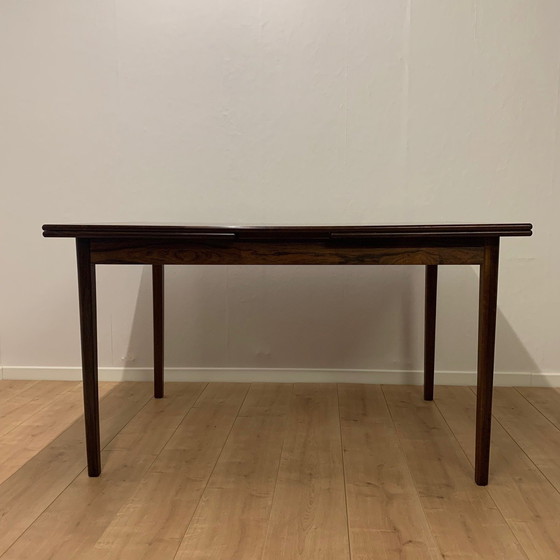 Image 1 of Extendable Rosewood Dining Table, Denmark, 1960S