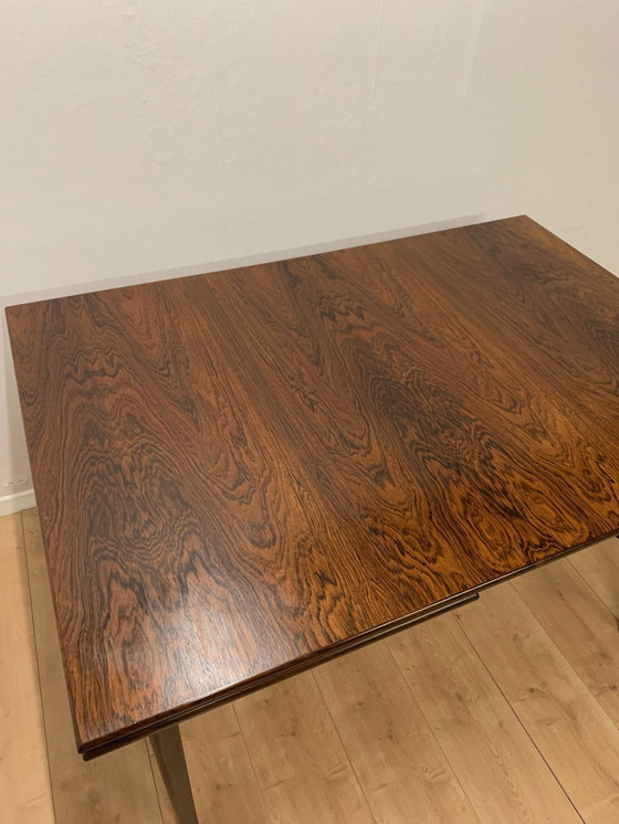 Image 1 of Extendable Rosewood Dining Table, Denmark, 1960S