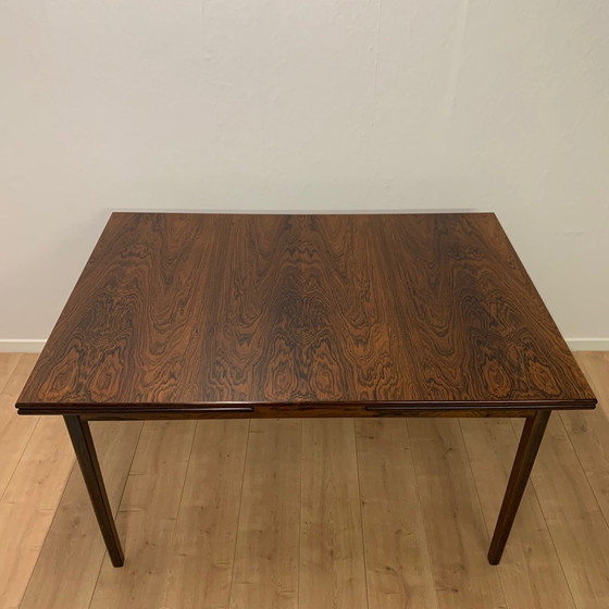 Image 1 of Extendable Rosewood Dining Table, Denmark, 1960S