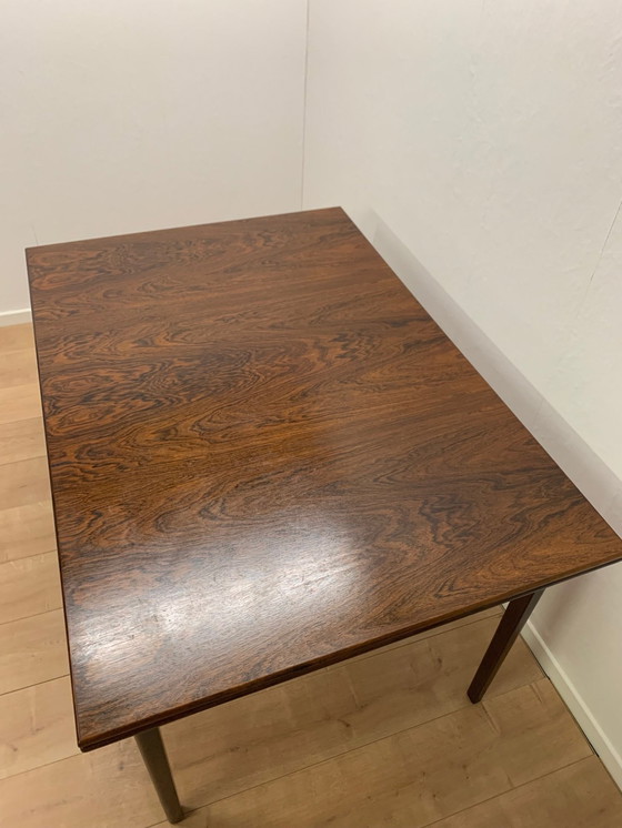 Image 1 of Extendable Rosewood Dining Table, Denmark, 1960S