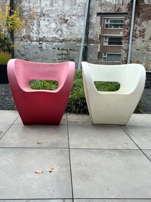 2x Moroso Seat Sculpture Litte Albert Designer Arad