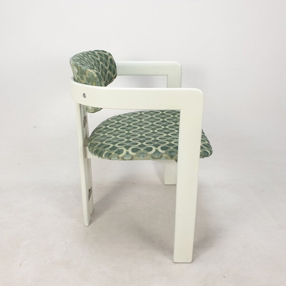 Image 1 of Set of 4 vintage Pamplona chairs by Augusto Savini for Pozzi, Italy 1970s