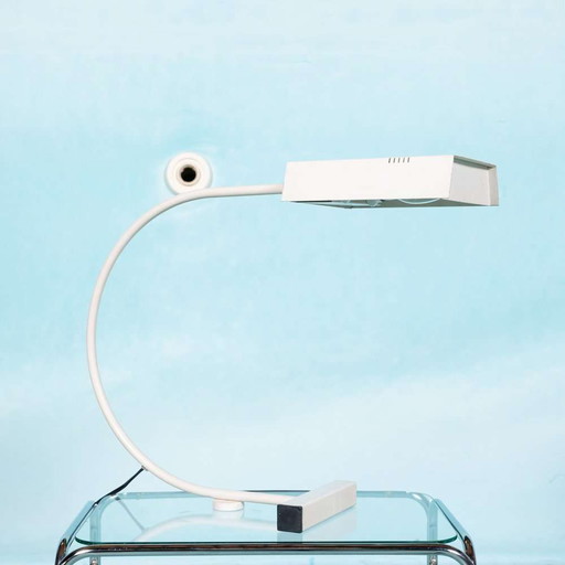 Lampe à arc vintage modèle de table, 60s/70s lampe de bureau memphis