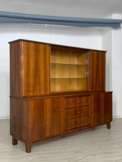 Mid - Century highboard cabinet living room cabinet vintage