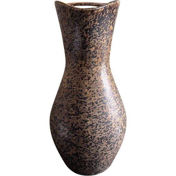 Image 1 of Vintage pitcher from the potters of the Abbey of Salins, 1970