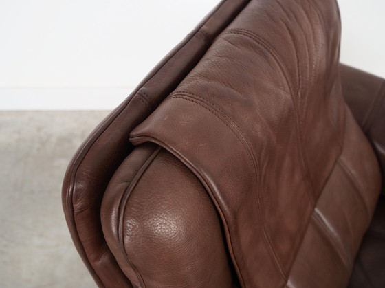 Image 1 of Brown Leather Armchair, Swiss Design, 1970S, Manufacture: De Sede