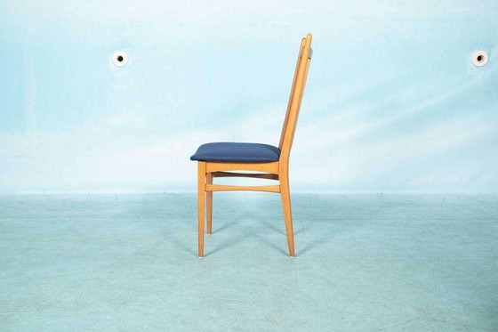 Image 1 of Vintage set of dining chairs new upholstery, 60 dining