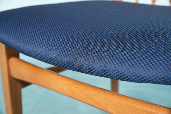 Image 1 of Ensemble de chaises de salle à manger vintage, nouvelle tapisserie, 60 chaises de salle à manger