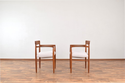 Mid-Century Danish Teak Armchairs By H. W. Klein For Bramin, 1960S, Set Of 2