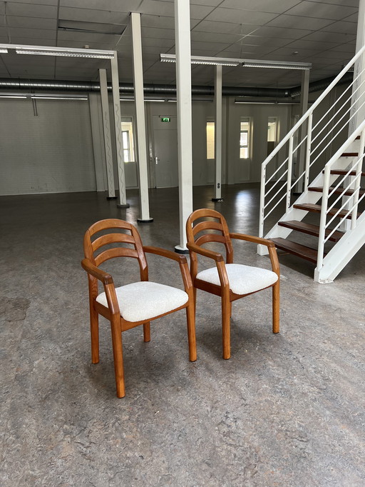 2x chaise de salle à manger Dyrlund