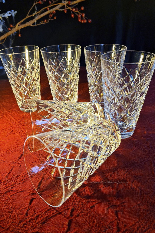 Waterford Ireland Crystal, Adare Whiskey Glass (6)