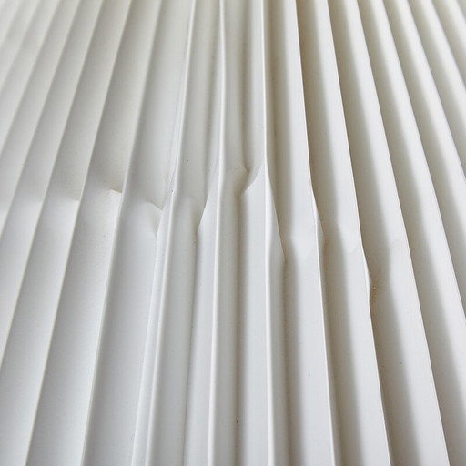 Vintage model 1-27 pendant lamp in plastic sheet by Tage Klint for Le Klint, 1940