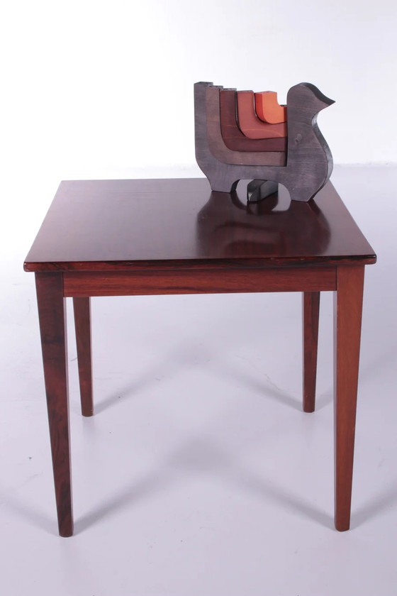 Image 1 of Pallisander side table or side table from Denmark