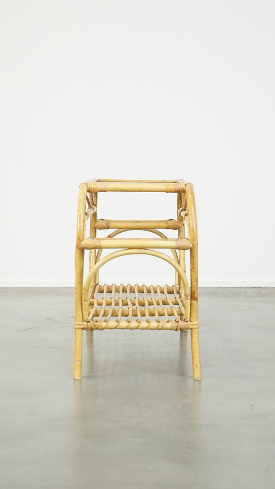 Image 1 of Vintage Rattan Coffee Table