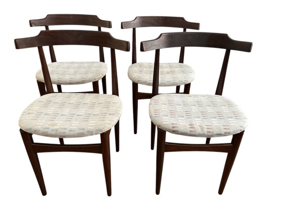 Image 1 of 4x Hans Olsen Chairs Frem Rølje