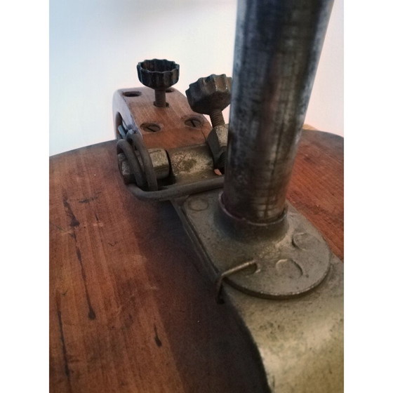 Image 1 of Sgabello vintage in legno di Albert Stoll per Giroflex, anni '60