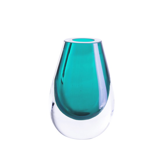 Image 1 of Cloudnola Drop Vase Turquoise