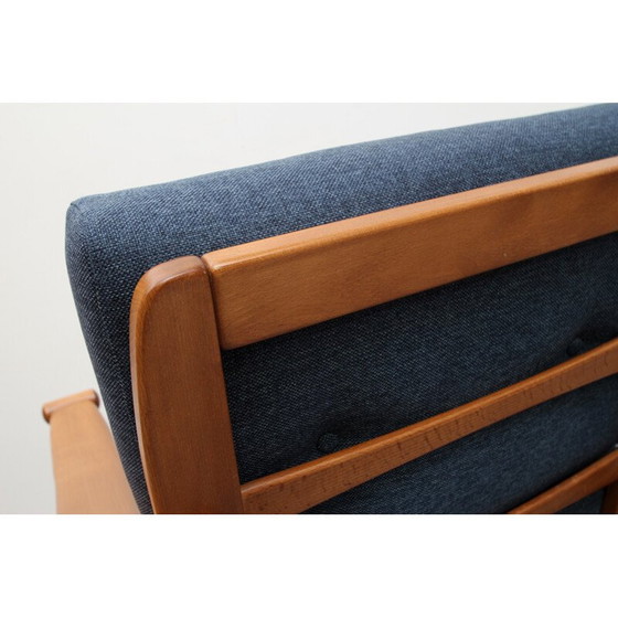 Image 1 of Vintage armchair in darkblue - 1960s
