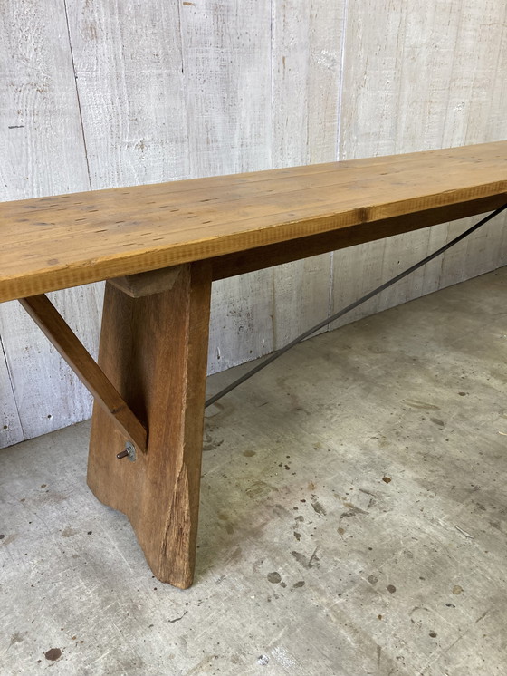 Image 1 of Pair Of Farm Benches 300Cm