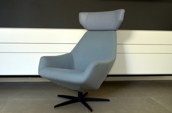 Image 1 of Topform Design Armchair With Hocker