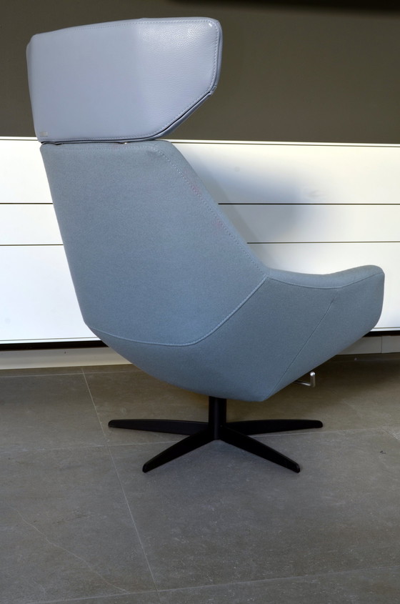 Image 1 of Topform Design Armchair With Hocker