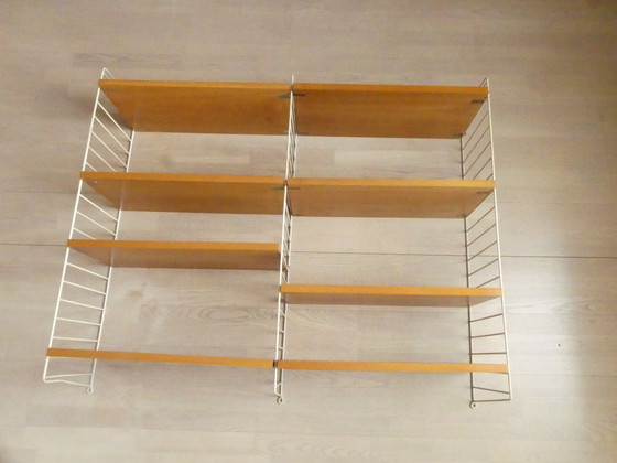 Image 1 of Original String design "The ladder shelf" Nisse Strinning chêne clair