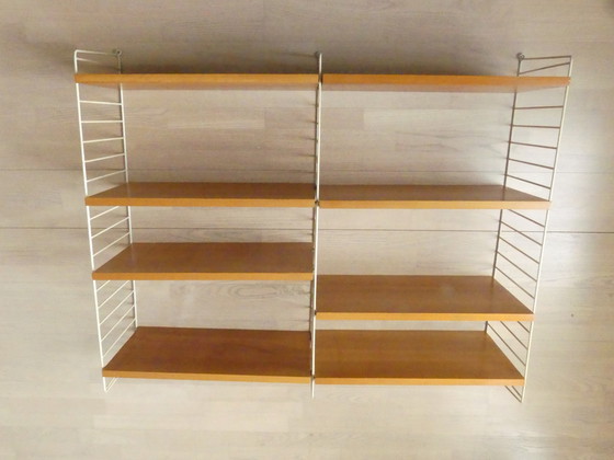 Image 1 of Original String design "The ladder shelf" Nisse Strinning chêne clair