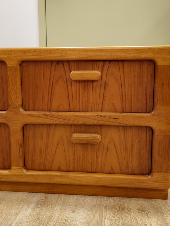 Image 1 of Vintage Silkeborg Danish Chest of Drawers Chest of Drawers Cabinet Lp Planter Tv Cabinet Storage Cabinet
