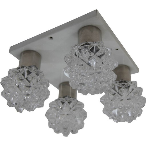 Vintage ceiling lamp by Kamenicky Senov, 1970s