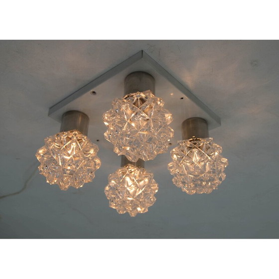 Image 1 of Vintage ceiling lamp by Kamenicky Senov, 1970s